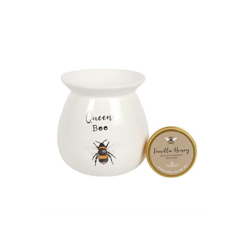 Thumbnail: Queen Bee Wax Melt Burner Gift Set