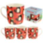 Christmas New Bone China Mug - Feline Festive Cat Novelty Gift