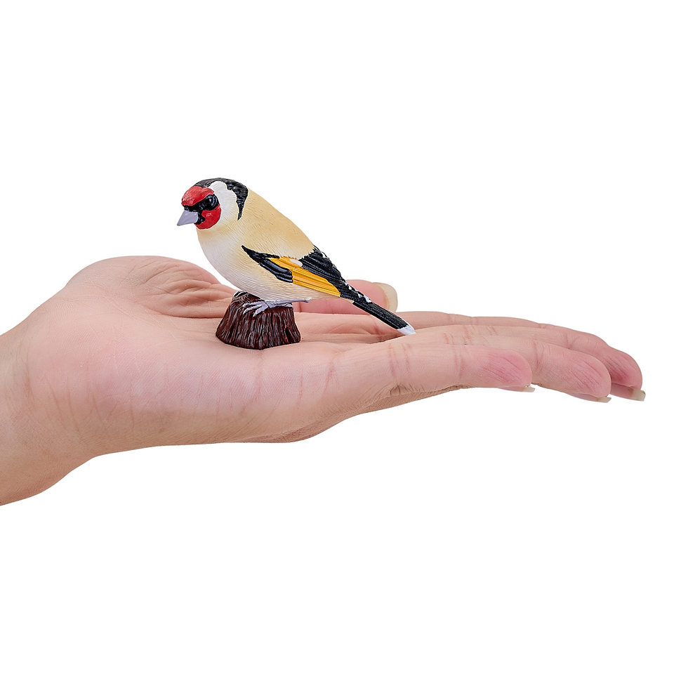 Thumbnail: European Goldfinch Bird Toy – Realistic Wildlife Figure