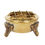 Thumbnail: Brass Screen Top Incense Burner with Feet