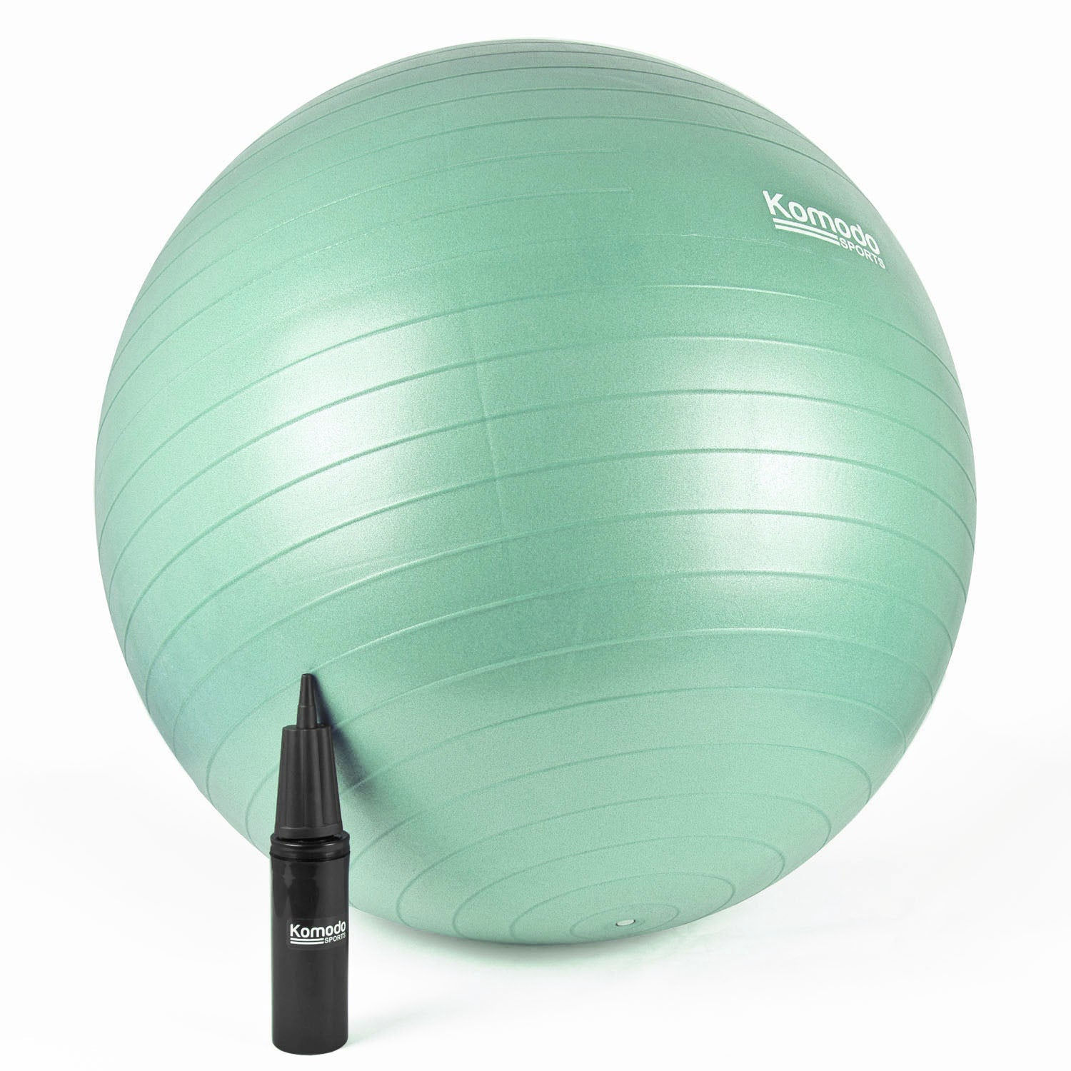 85cm Yoga Exercise Ball - Green | Home Essentials UK