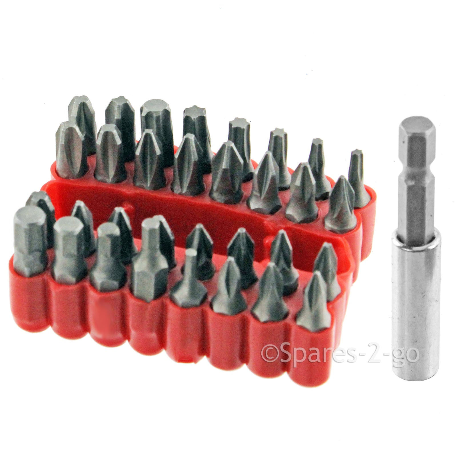 100 Piece Screwdriver Set Socket Bit Nut Driver Tool Phillips Pozi Torx Slotted