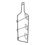 Thumbnail: Wall Mounted Black Metal Wine Bottle Holder