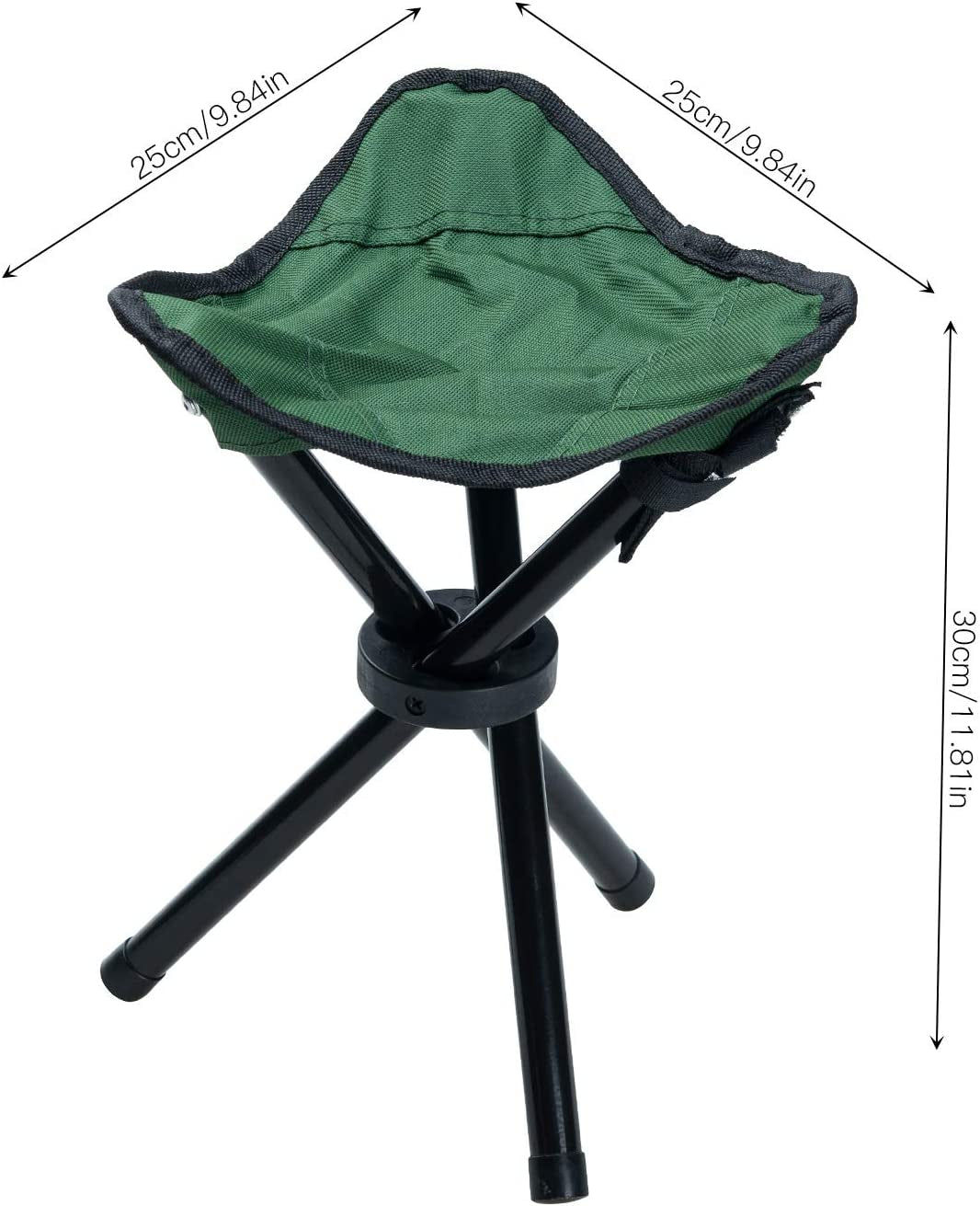 Adventure Ready: Portable Foldable Tripod Stool for Outdoor Excursions