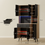 Thumbnail: Tall Kitchen Cupboard with LED Lights and Adjustable Shelves, Oak