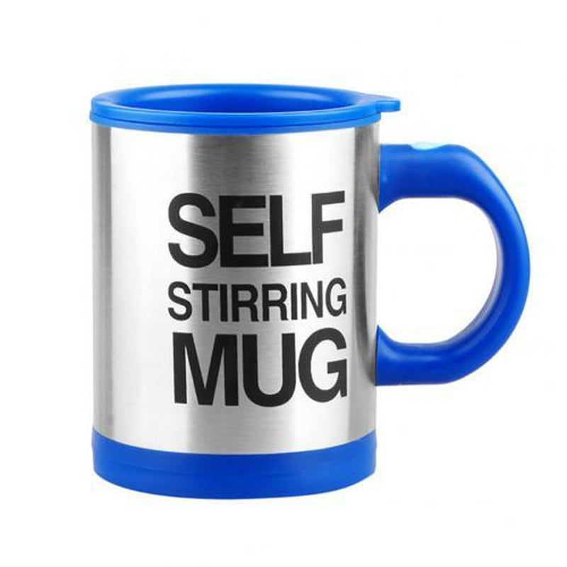 Thumbnail: 400Ml Stainless Steel Lazy Automatic Self Stirring Mug Coffee Milk Juice Mixing