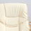 Thumbnail: Executive Office Chair Faux Leather Computer Desk Chair w/ Wheel White