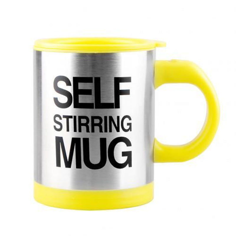 Thumbnail: 400Ml Stainless Steel Lazy Automatic Self Stirring Mug Coffee Milk Juice Mixing