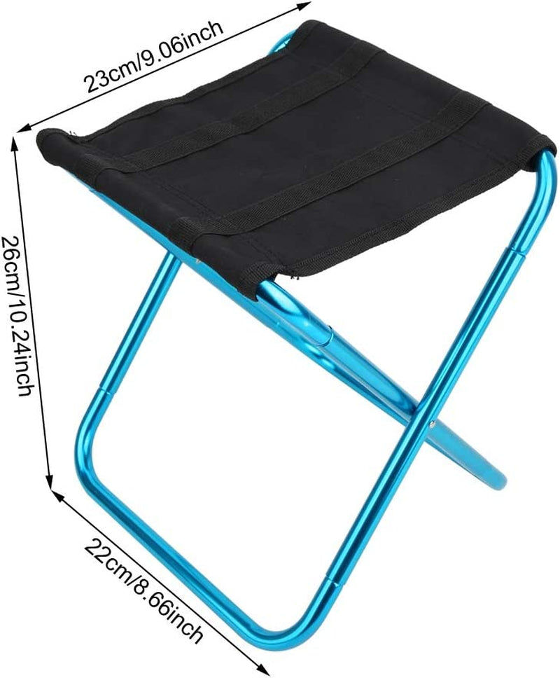 Thumbnail: Folding Stool Portable Lightweight Folding Camping Stool Chair Fold Up Dining St