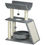 Thumbnail: Cat Tree Tower for Indoor Cats w/ Scratching Posts, Pad, Light Grey, Toy Ball