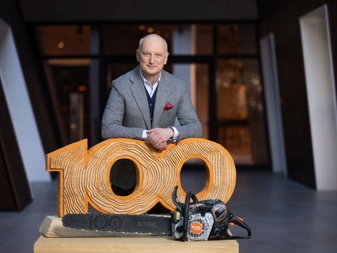 Dr Nikolas Stihl marked STIHL’s 100th anniversary