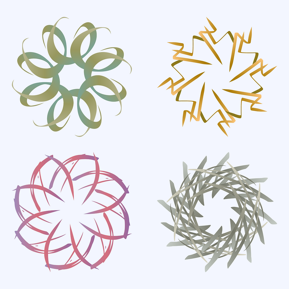 Tribal Frames Pack 1