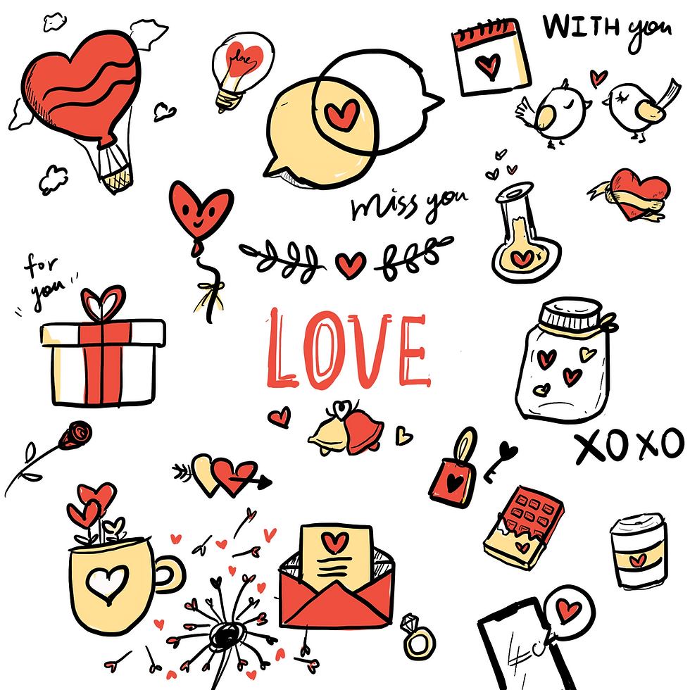 五個元素創造風格化的塗鴉筆記