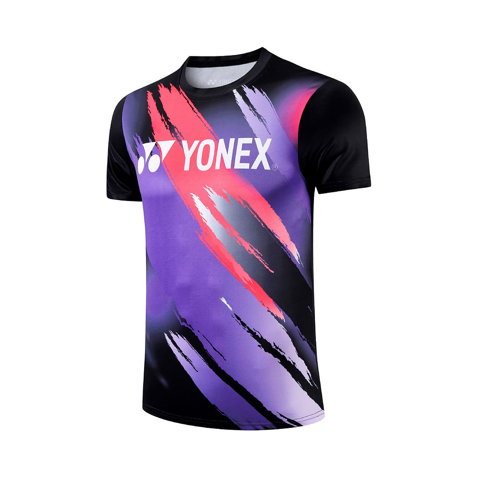 Thumbnail: Yonex Badminton Tennis T-Shirt Training Game Wear Breathable Quick Dry