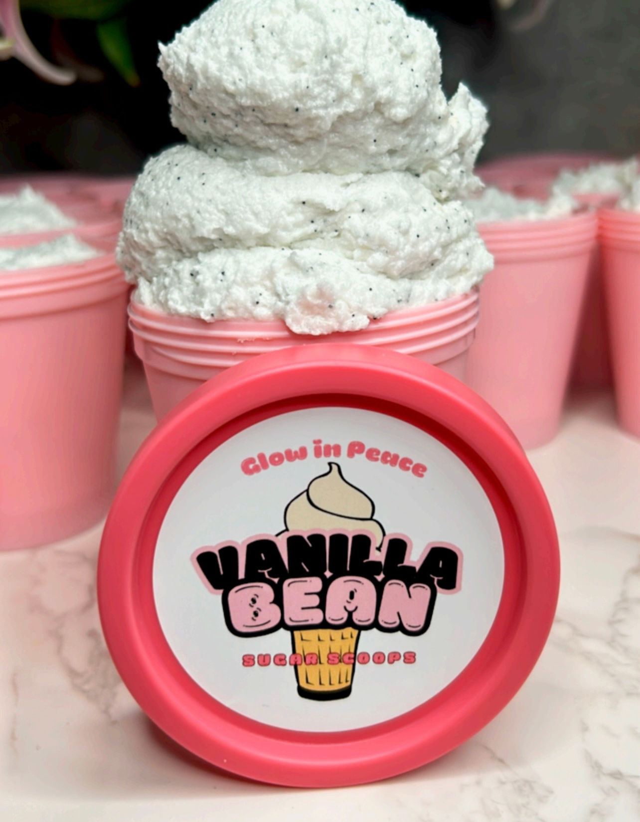Vanilla Bean Sugar Scoops