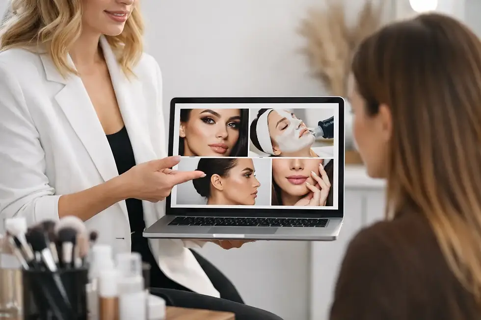 Beauty Portfolio Showcase That Builds Trust