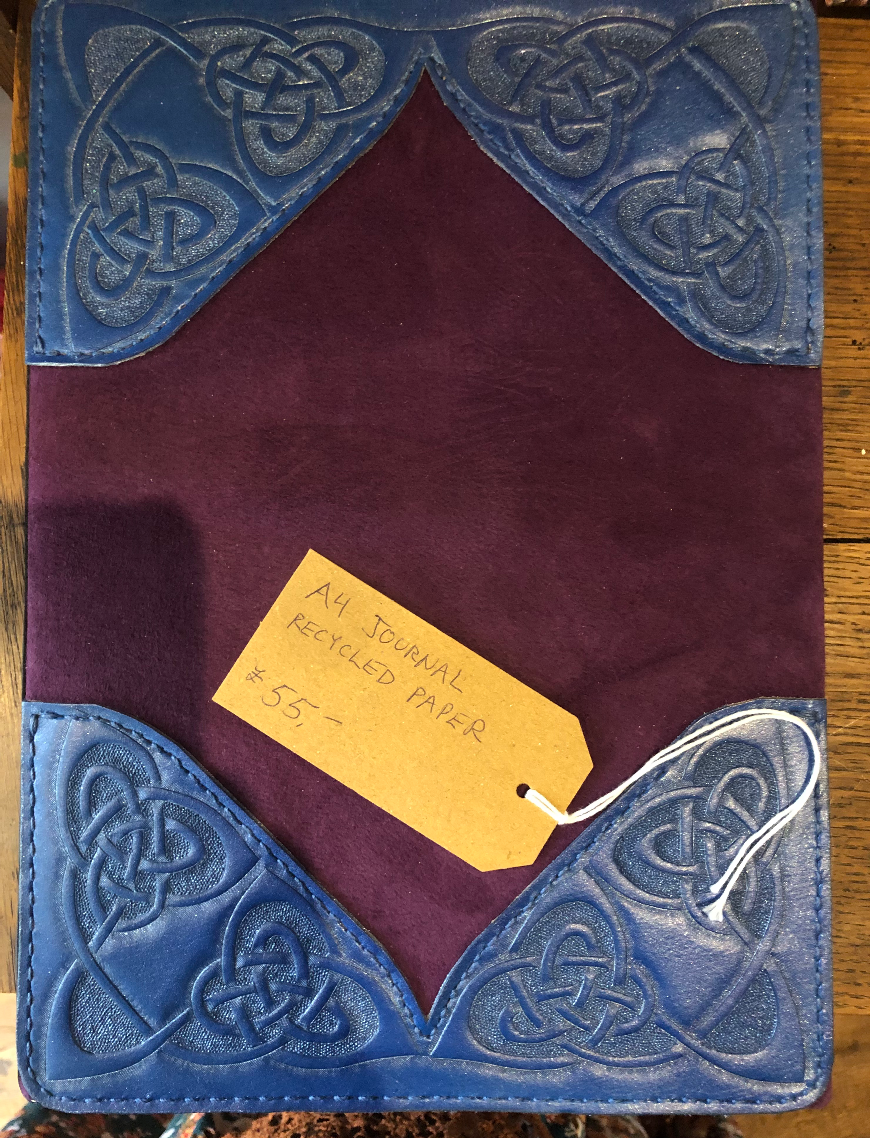 A4 Journal with Recycled Paper.