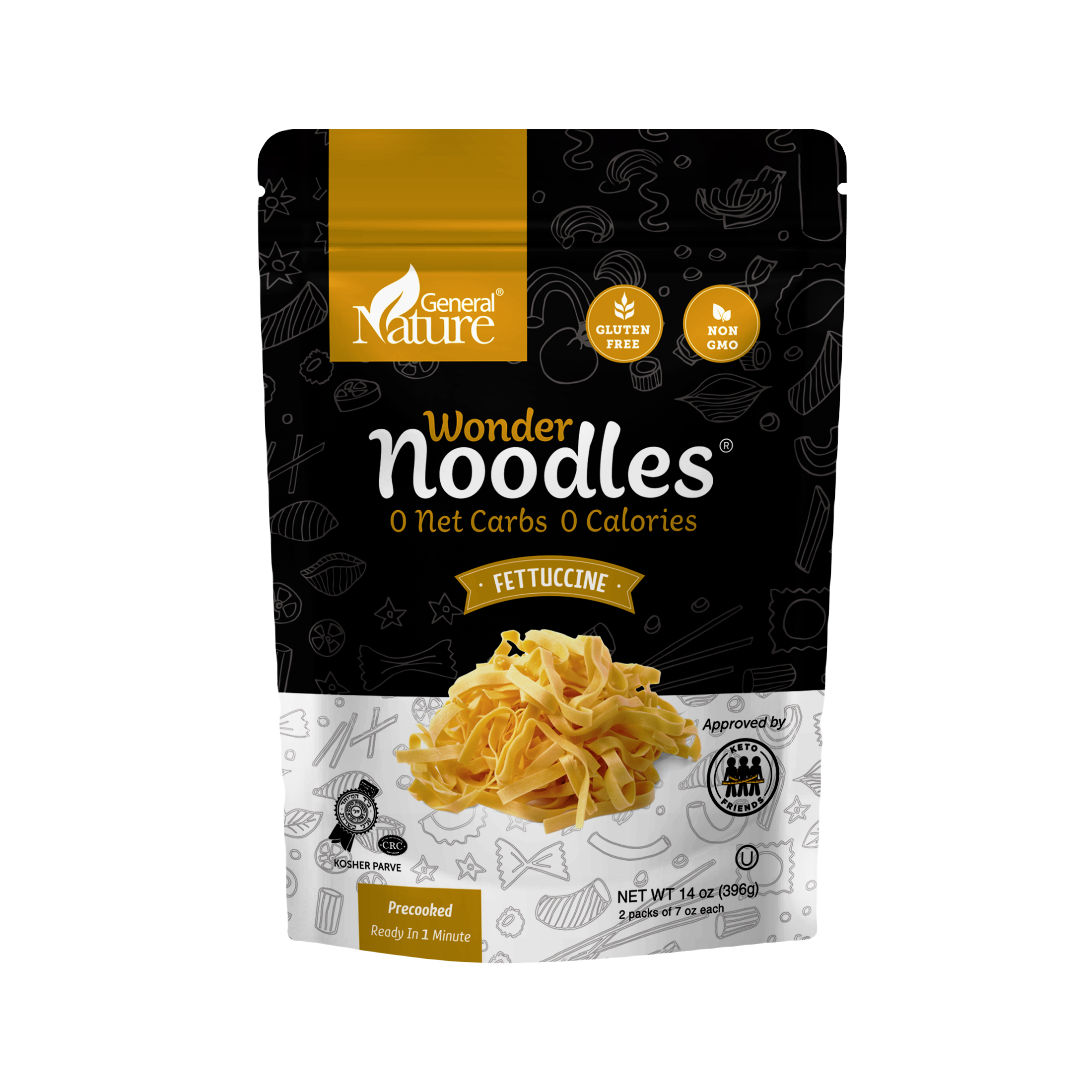 Wonder Noodles 0 Calories, 0 net Carbs, Gluten Free General Nature