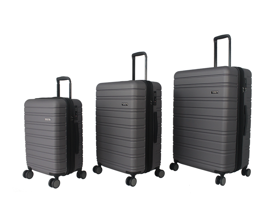 Thumbnail: 929-3 Bob Mackie 3 Pc Hard Side Spinner Set