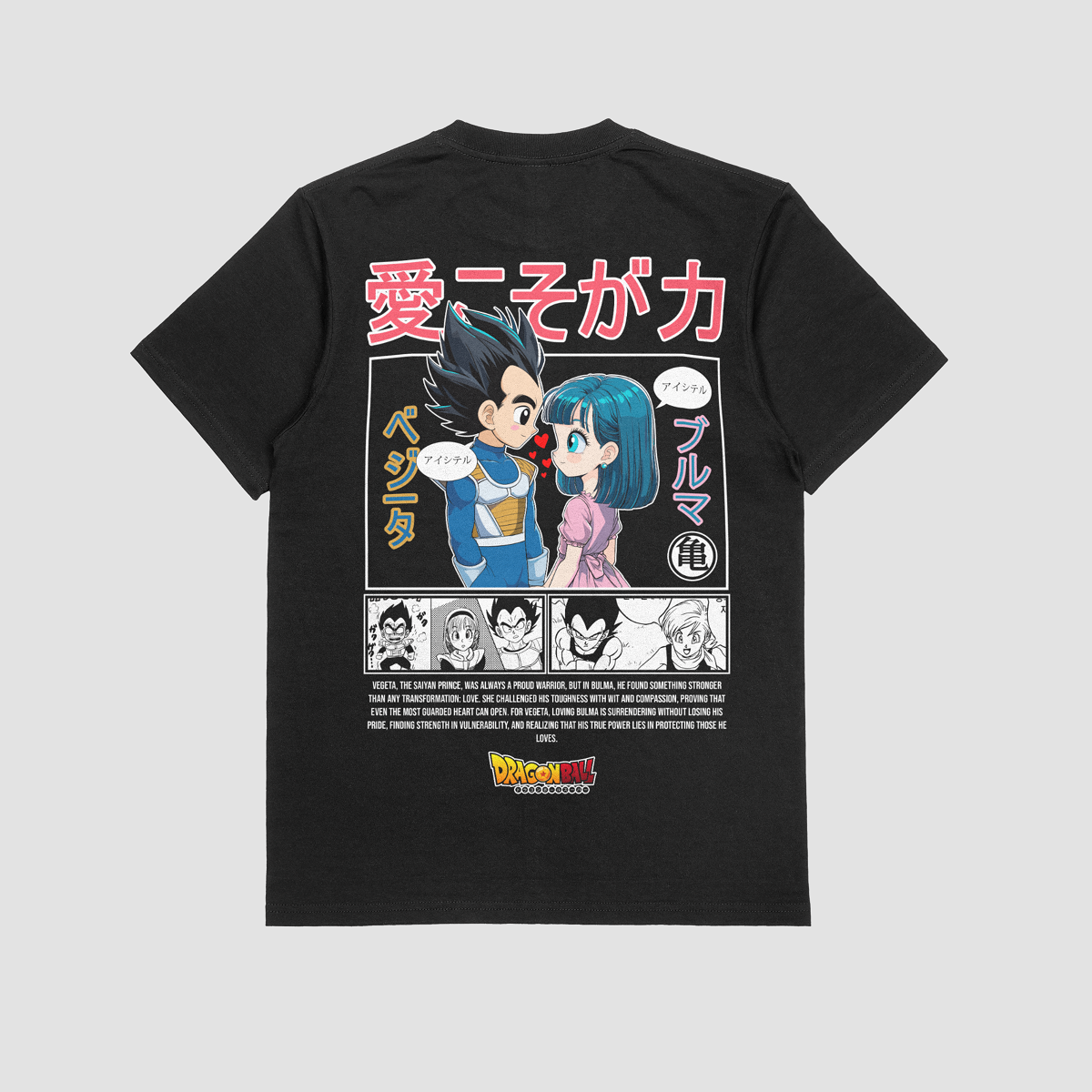 Playera/Camisa Vegeta & Bulma ✨