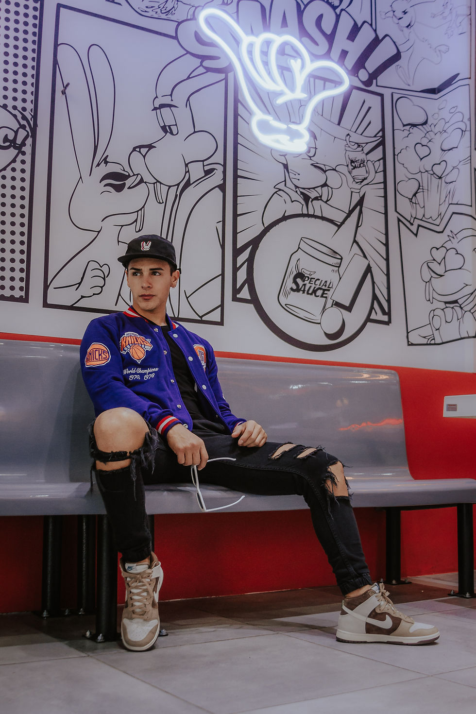 Miniatura: Varsity Jacket Knicks