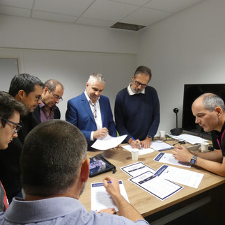 equipe de manager en immersion
