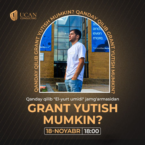 ❓ Qanday qilib “El-yurt umidi” jamg’armasidan GRANT yutish mumkin?