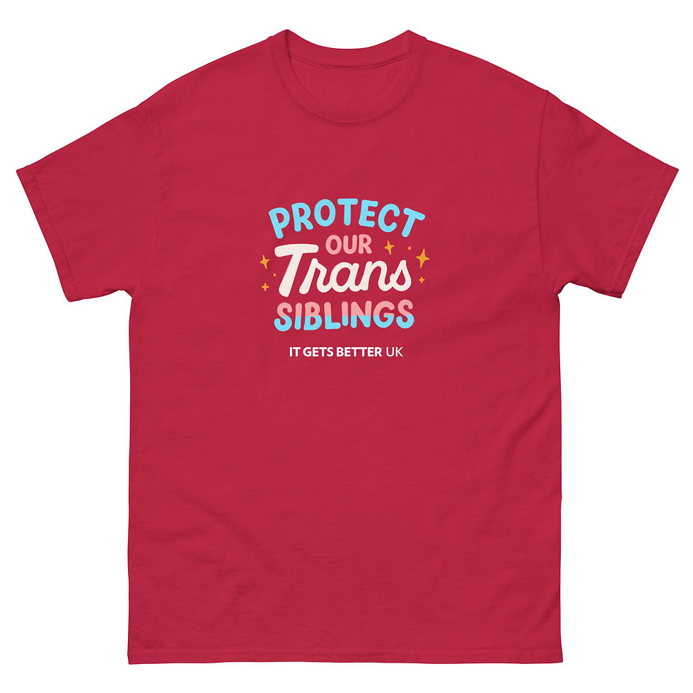 Thumbnail: Protect our Trans Siblings Unisex t-shirts