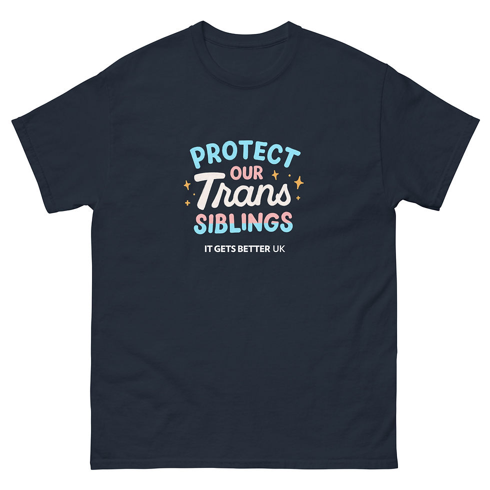 Thumbnail: Protect our Trans Siblings Unisex t-shirts