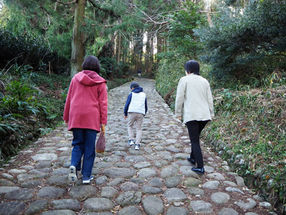 旧東海道金谷坂石畳