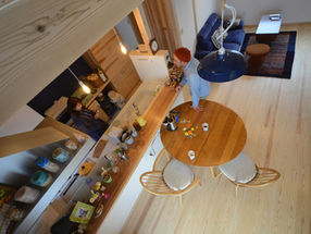 【新築施工事例】光と風が心地よい吹抜けのある”和モダン”の住まい