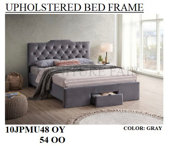 UPHOLSTERED BED FRAME 10JPMU