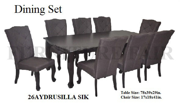 Dining Set 26AYDRUSILLA SIK