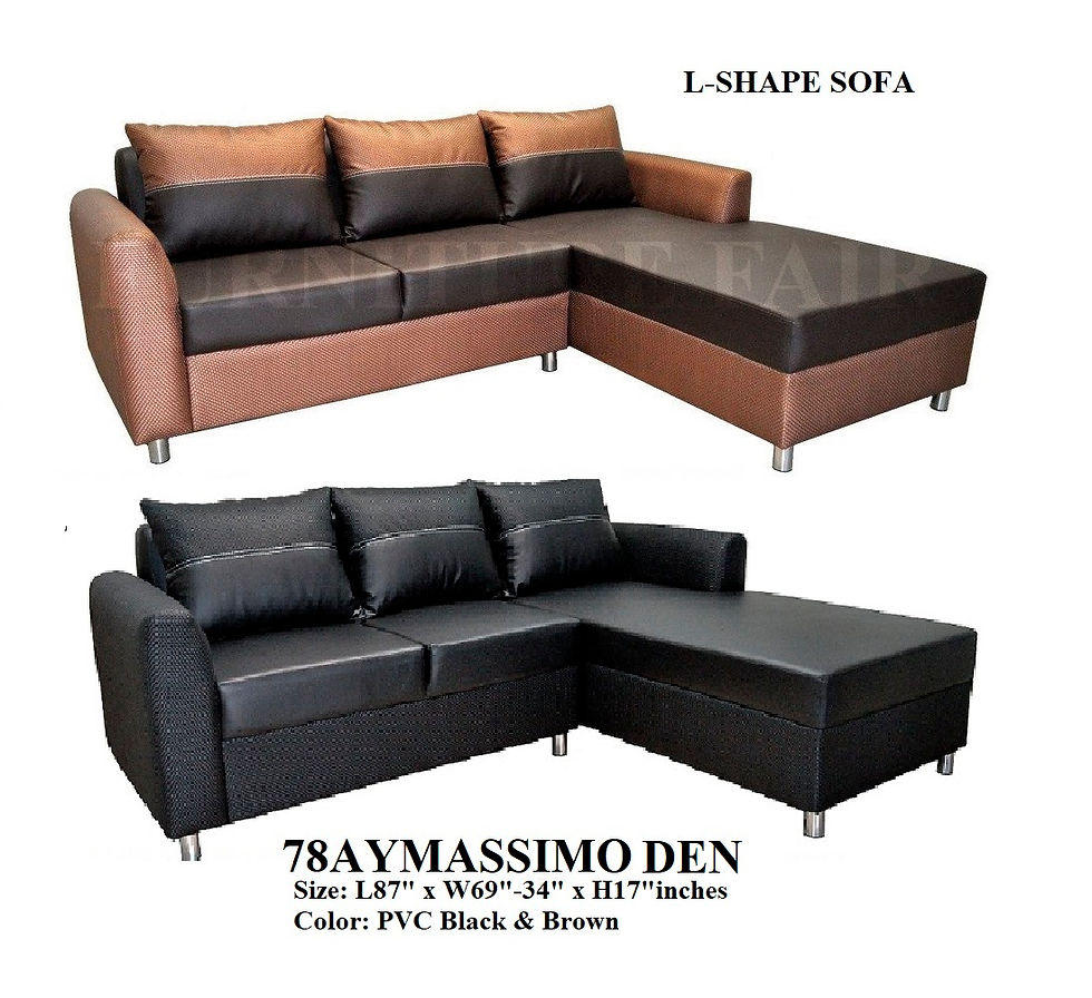 L-Shape Sofa 78AYMASSIMO DEN