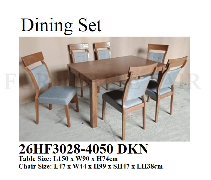 Dining Set 26HF3028-4050 DKN