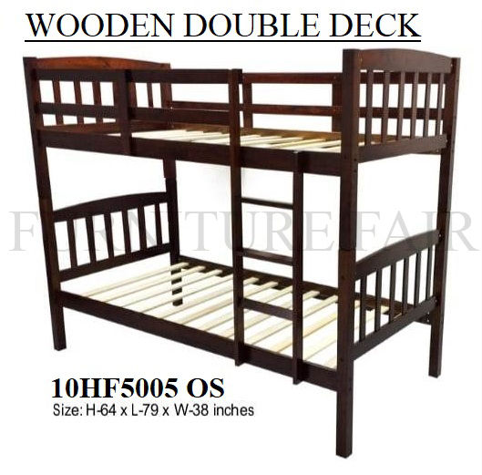 WOODEN DOUBLE DECK 10HF5005 OS