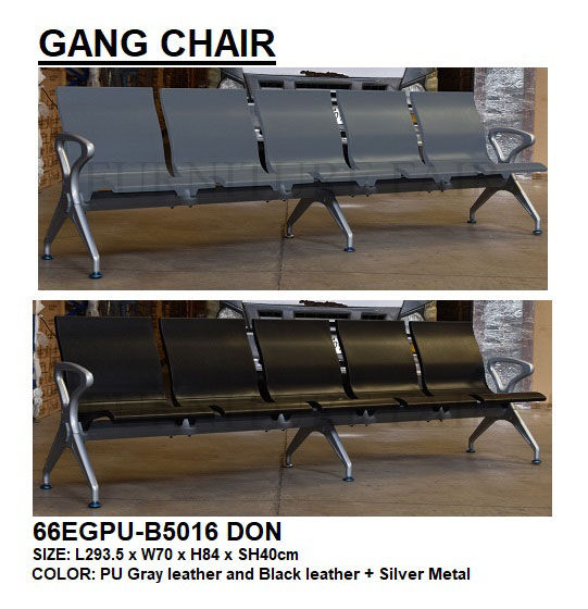 GANG CHAIR 66EGPU-B5016 DON