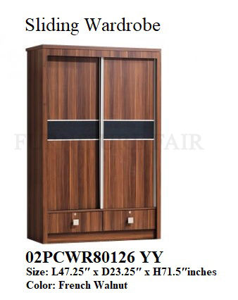 Sliding Wardrobe 02PCWR80126 YY
