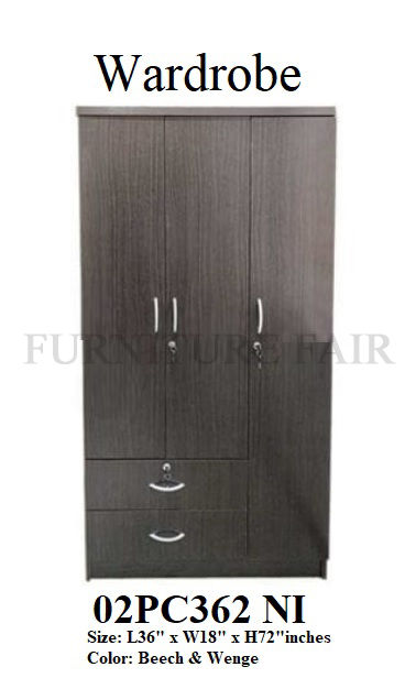 Wardrobe 02PC362 NI