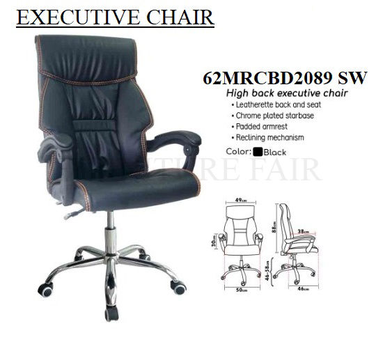 EXECUTIVE CHAIR 62MRCBD2089 SW