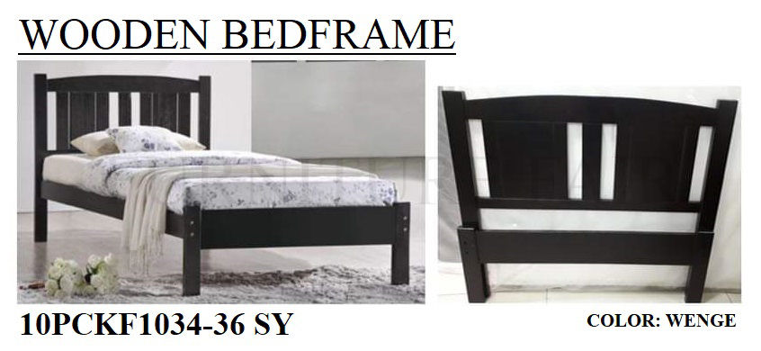 WOODEN BED FRAME 10PCKF1034-36 SY