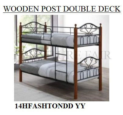 WOODEN POST DOUBLE DECK 14HFASHTONDD YY