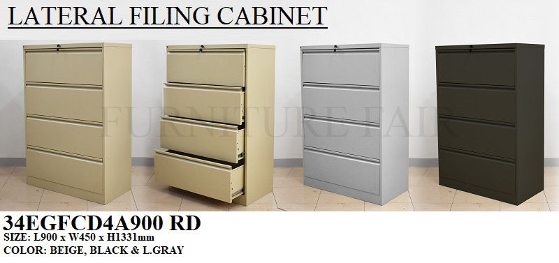 LATERAL FILING CABINET 34EGFCD4A900 RD