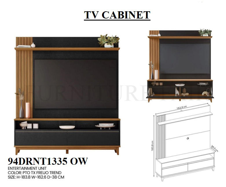 TV CABINET 94DRNT1335 RW