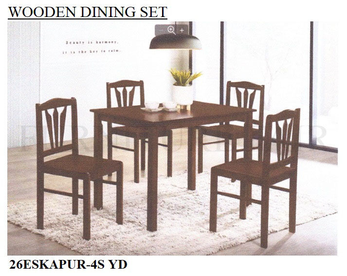 DINING SET 26ESKAPUR-4S YD