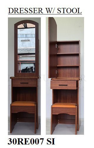 DRESSER WITH STOOL 30RE007 SI