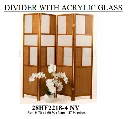 DIVIDER WITH ACRYLIC GLASS 28HF2218-4 NY