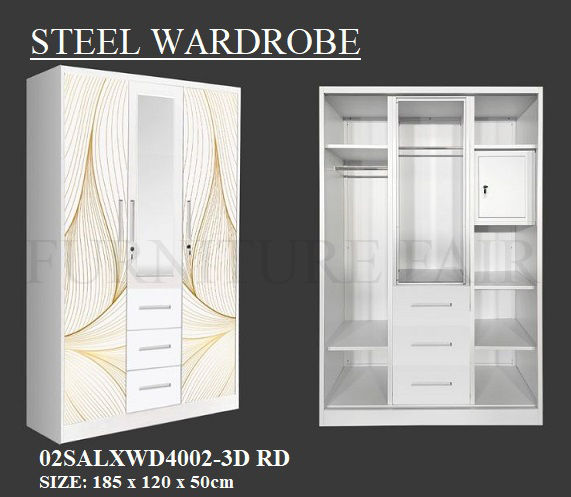 STEEL WARDROBE 02SALXWD4002-3D RD