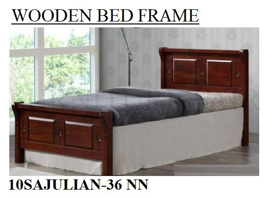 WOODEN BED FRAME 10SAJULIAN-36 NN
