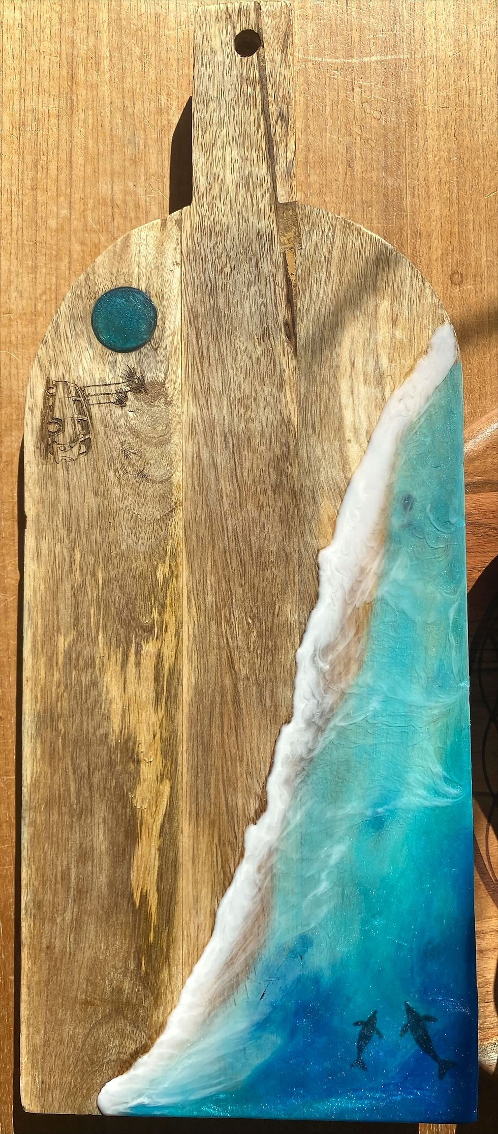 Planche Océan 50x20cm